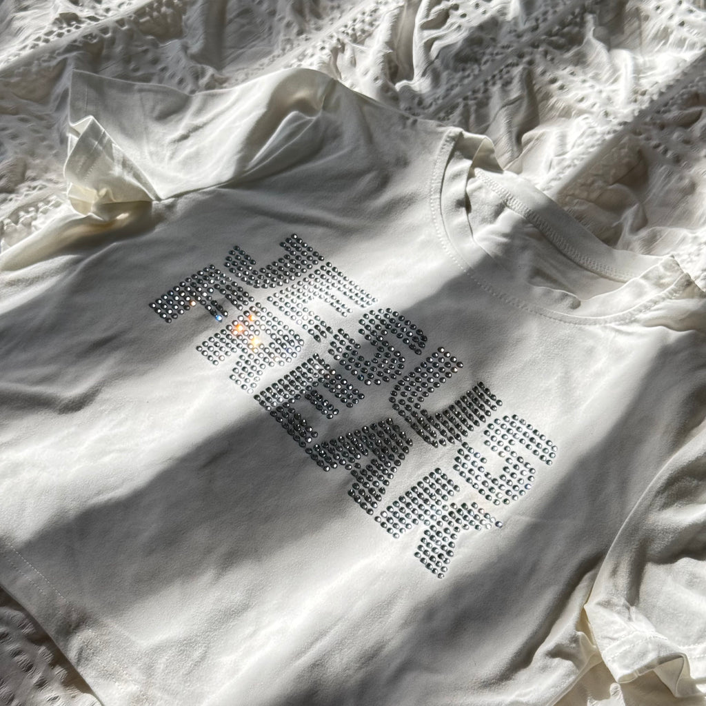 Jesus Freak Rhinestones Baby Tee