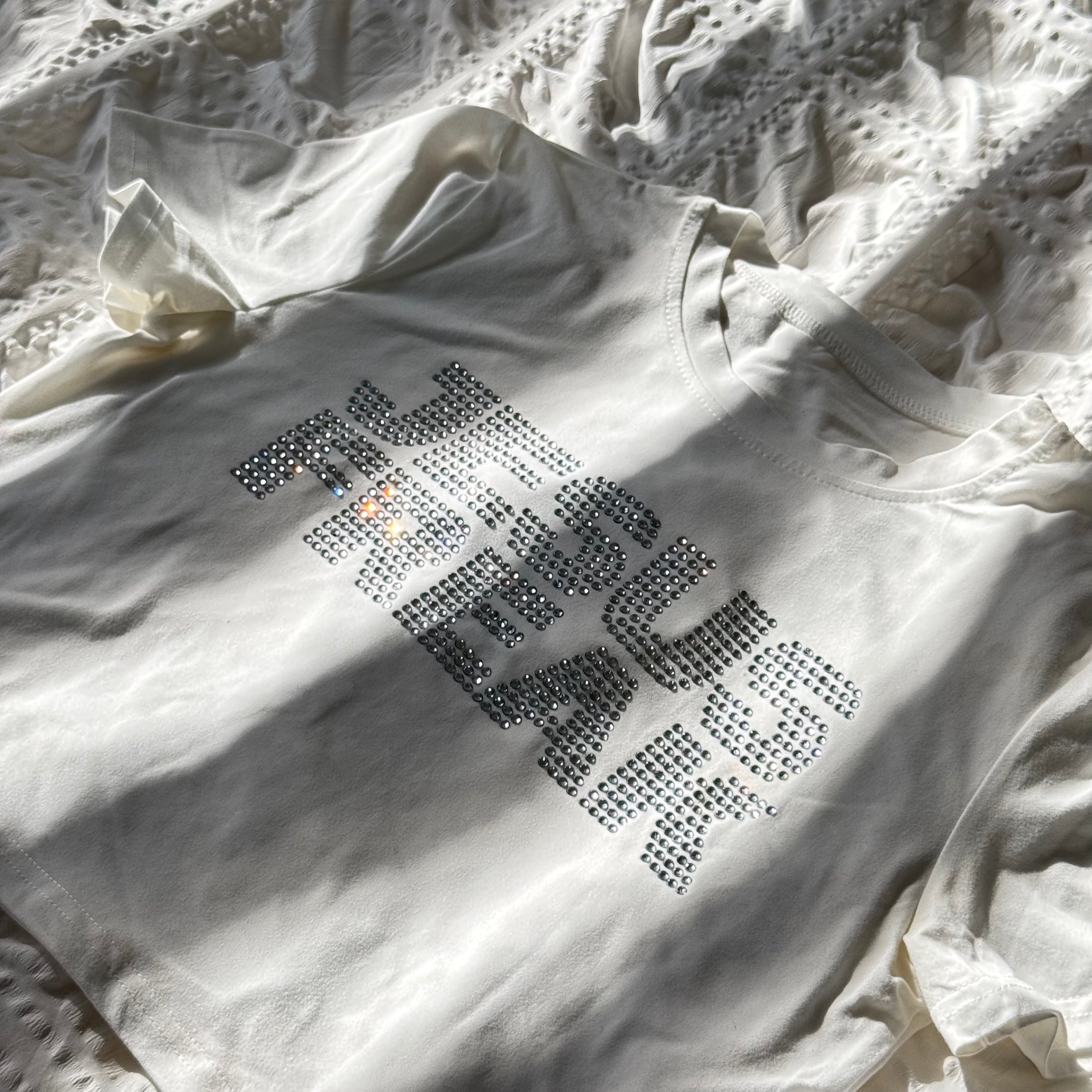 Jesus Freak Rhinestones Baby Tee